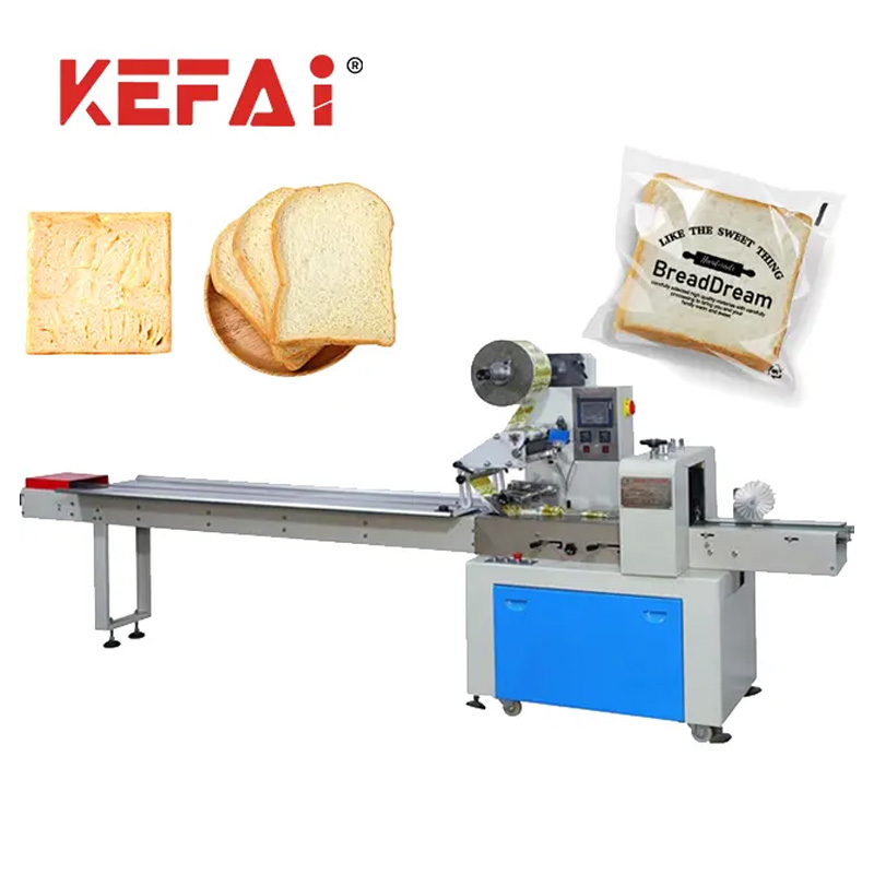 KEFAI Flowpack เครื่องบรรจุขนมปัง